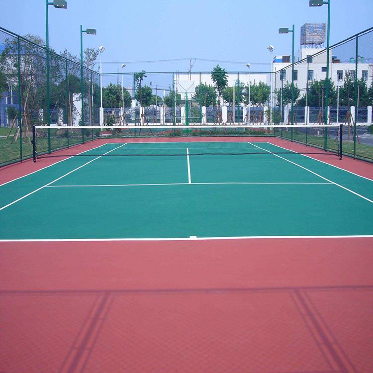 硅pu网球场翻新