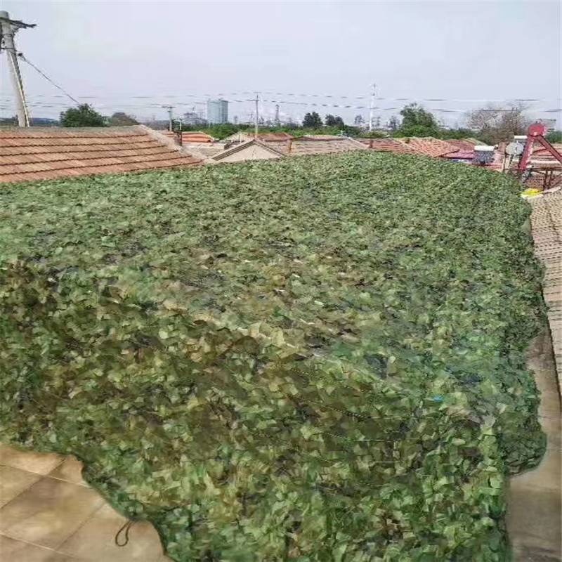 批发丛林绿迷彩网屋顶用迷彩网绿化网厂家