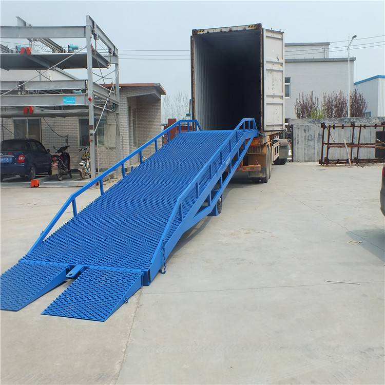 供应物流装卸货设备货柜装车平台可调节高度卸货桥
