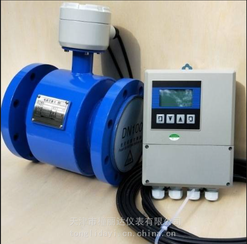 衬里氯丁橡胶的电磁流量计LDG-15应用于测水、污水、泥浆和矿浆