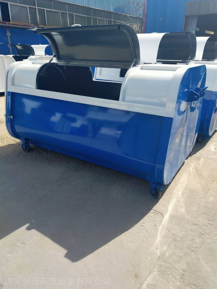 临汾市三方大垃圾箱-户外的垃圾箱报价