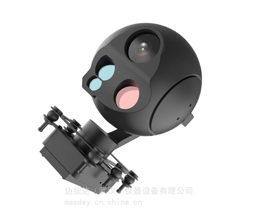 迈视达T130-35L-V3030X三轴三光35mm镜头640分辨率目标定位吊舱无人机监控自动追踪