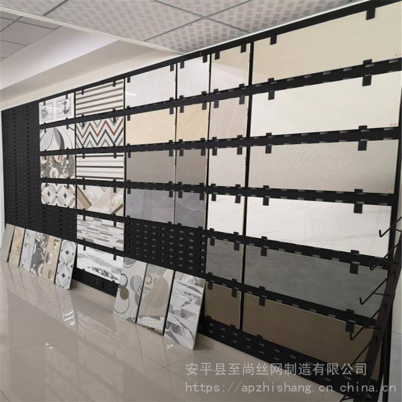 木地板陈列架 冲孔板展示架 网孔板展示架生产厂家