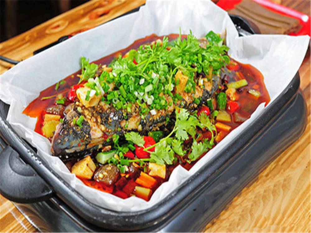 【纸包鱼酱料技术培训 纸包鱼半成品物料包开店批发