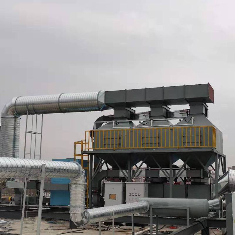 立科环保注塑厂废气处理催化燃烧设备生产供应工厂