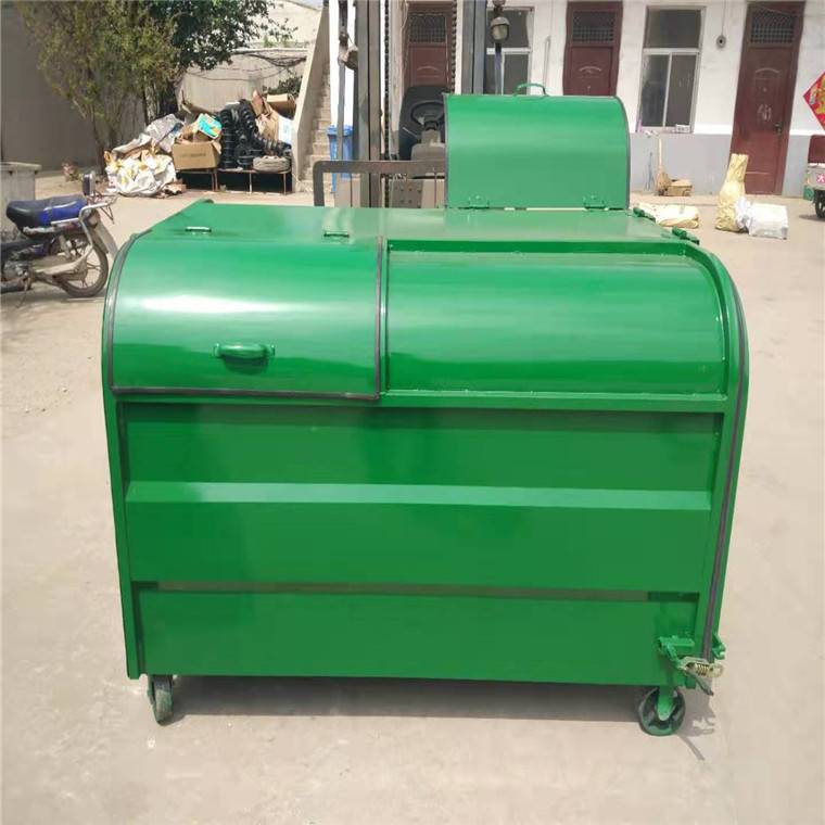 吉林钩臂式垃圾箱 6方垃圾箱 尺寸