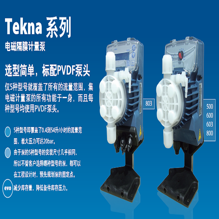 供应污水处理成套设备SEKO-teknaevo系列电磁隔膜计量泵