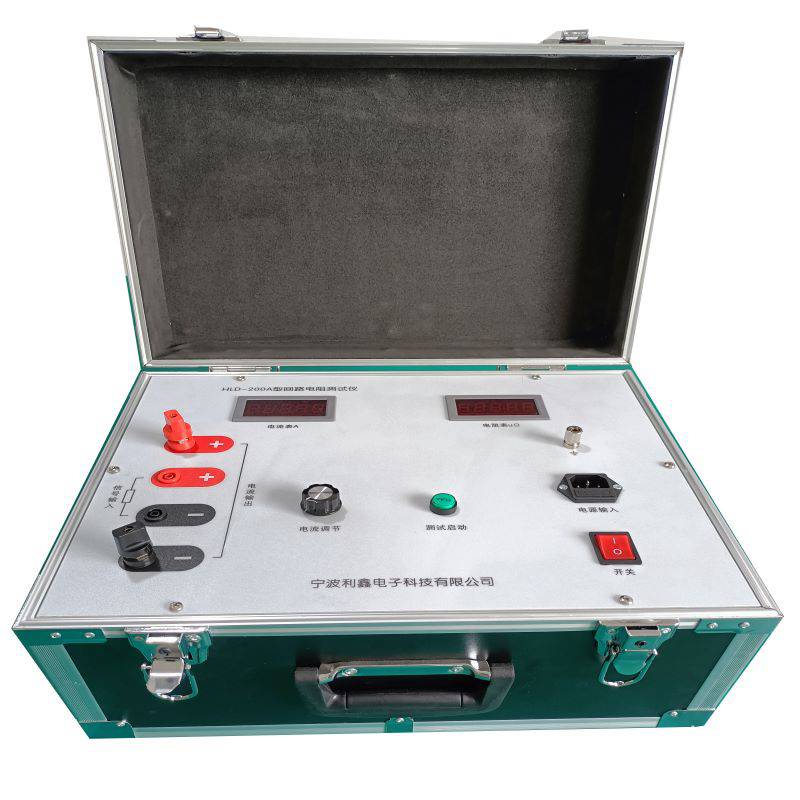 利鑫电子HLD-100A100A高精电阻测试仪电路匝刀回路电阻测试仪