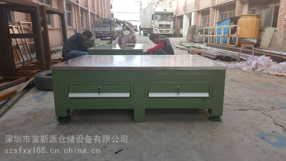 承重3吨钢板桌飞模钢板桌生产商A3钢板钢板桌图片