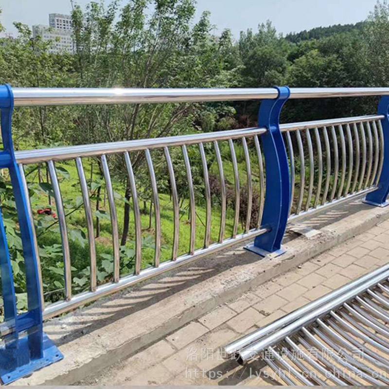 栏杆立柱世跃碳素复合管套管201不锈钢大桥护栏定制安装量大价优