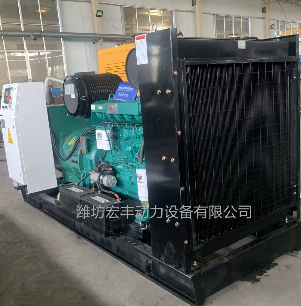 250千瓦柴油发电机 WP10D320E200六缸柴油机 250kw千瓦发电机