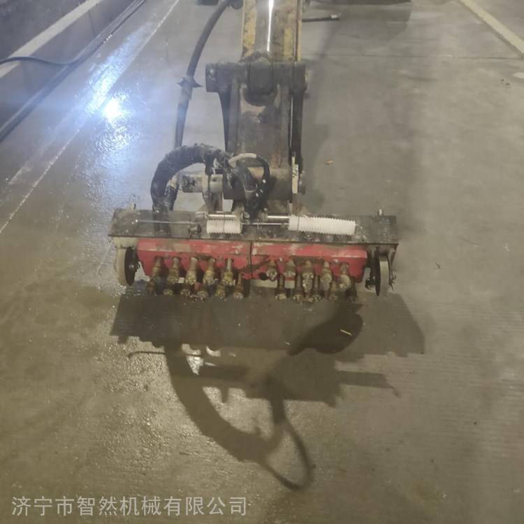 广东省阳江市车库顶板11头凿毛机价格桥面凿毛机的用途手推式墙面凿毛机