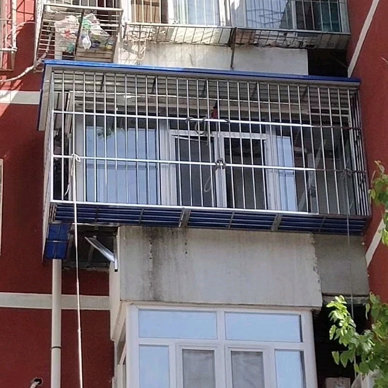 北京大兴防盗窗厂家加工防护栏定制不锈钢