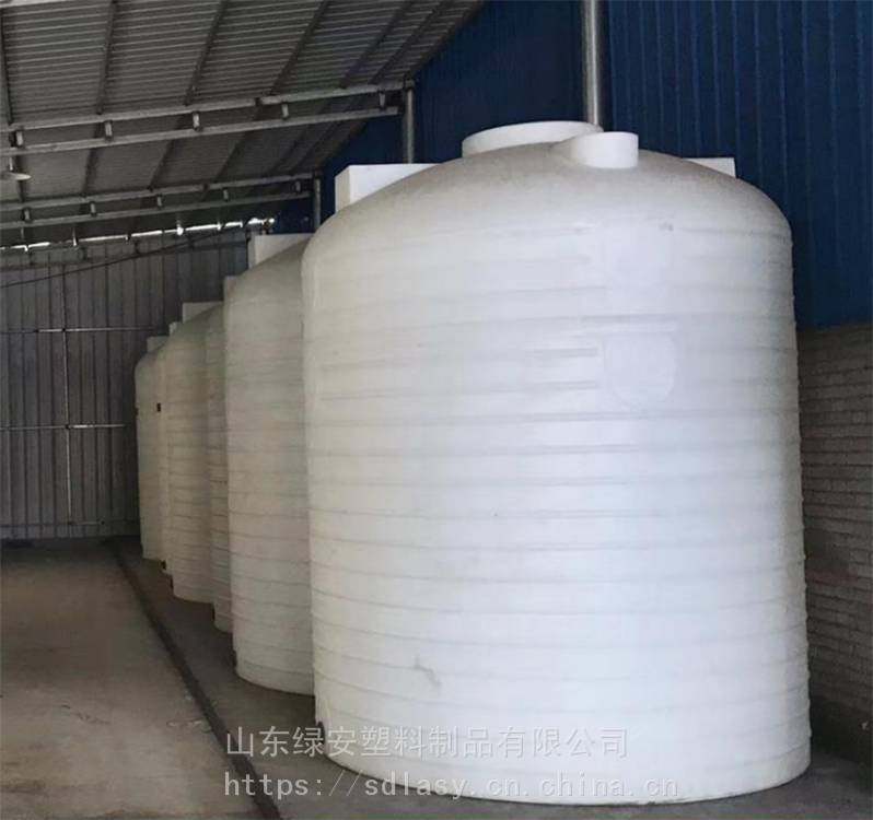 2吨塑料桶山东绿安2吨pe储罐2吨水塔液体溶液塑料桶生产厂家