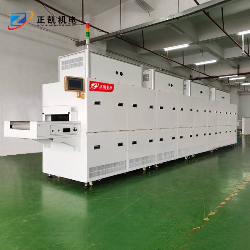 硅胶UV表面处理防尘机ZKUV-6890工厂非标定制光氧改质uv机