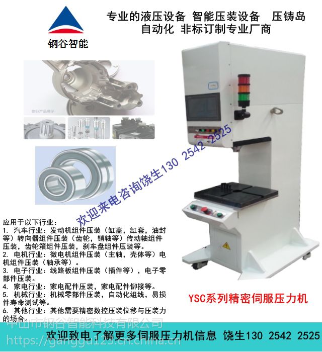 江门精密伺服压力机供应一吨到三吨