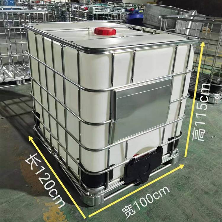 1吨方形塑料桶1立方洗衣液包装桶1000L耐腐蚀化工桶