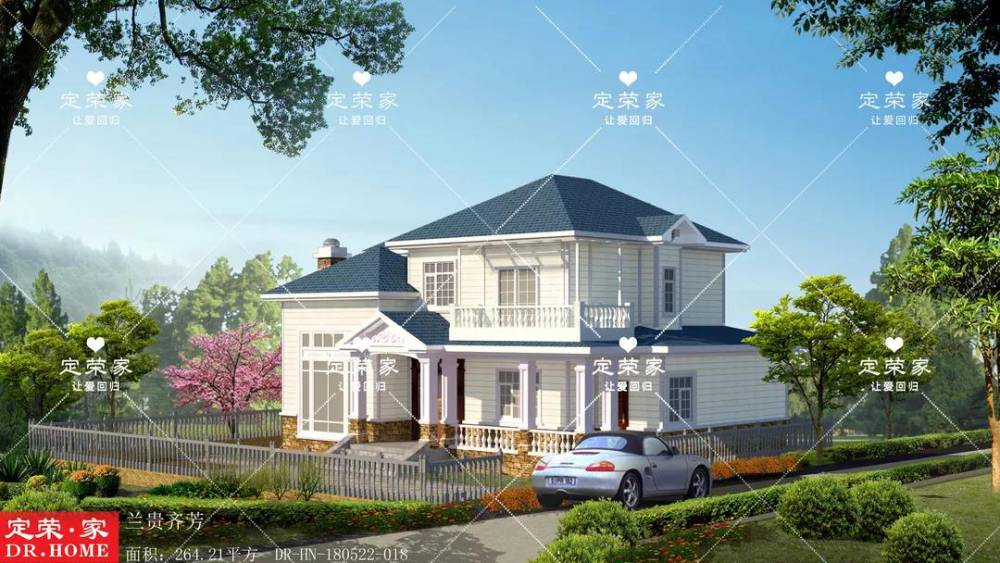 云南昆明巧建二层别墅,惬意生活,诗意享受