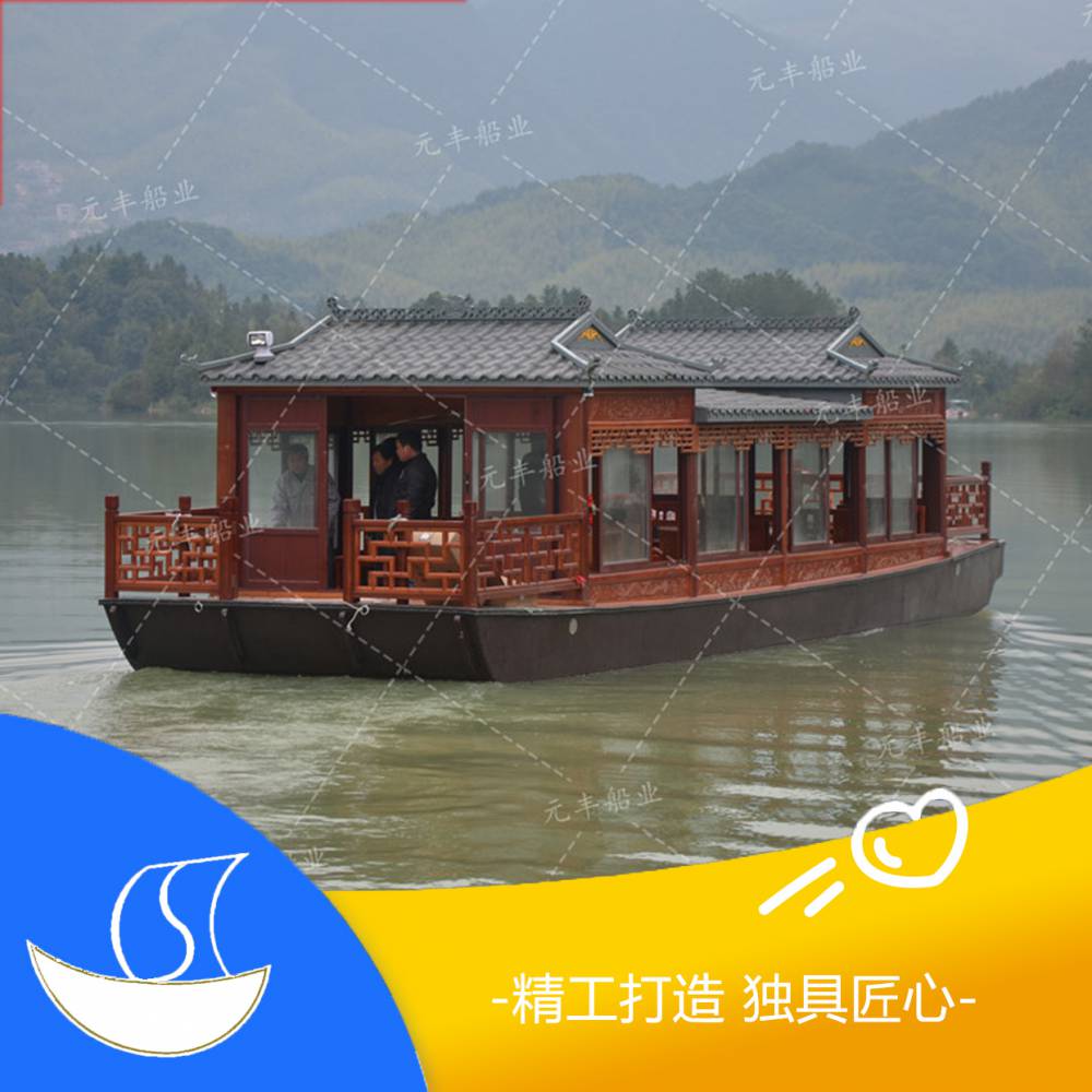 渭南华山景区有动力的双层游船价格优惠