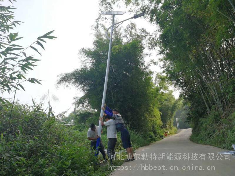 邵阳太阳能路灯控制器图片 乡村道路照明路灯图片