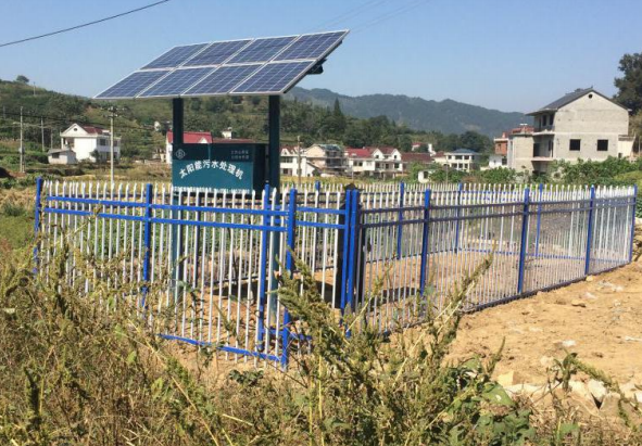 【農村汙水處理的新革命,太陽能微動力汙水處理機】圖片