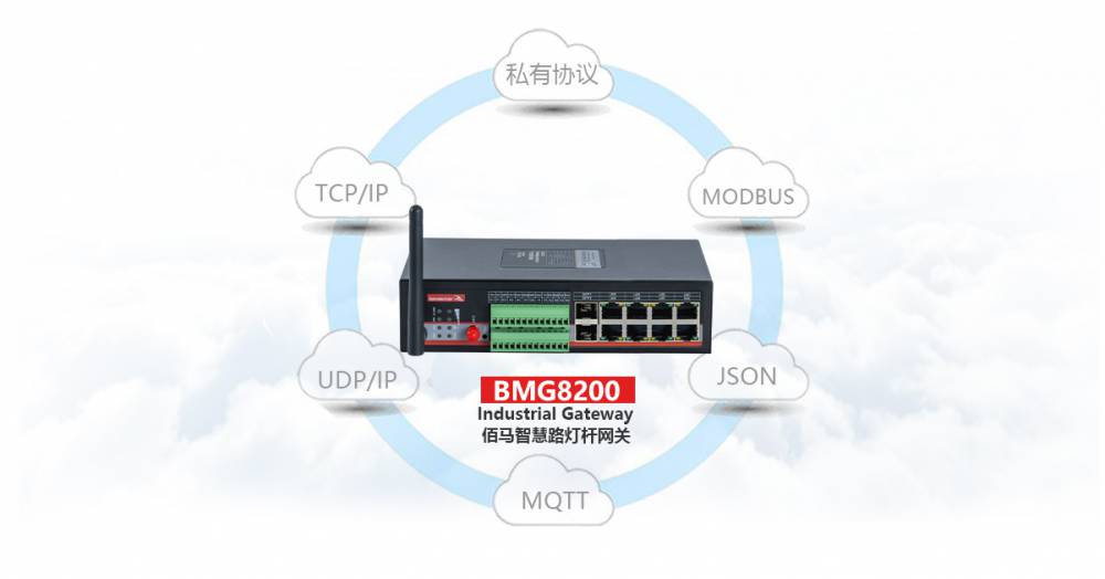 智慧路燈杆網關 5g杆載工業網關 智慧照明網關