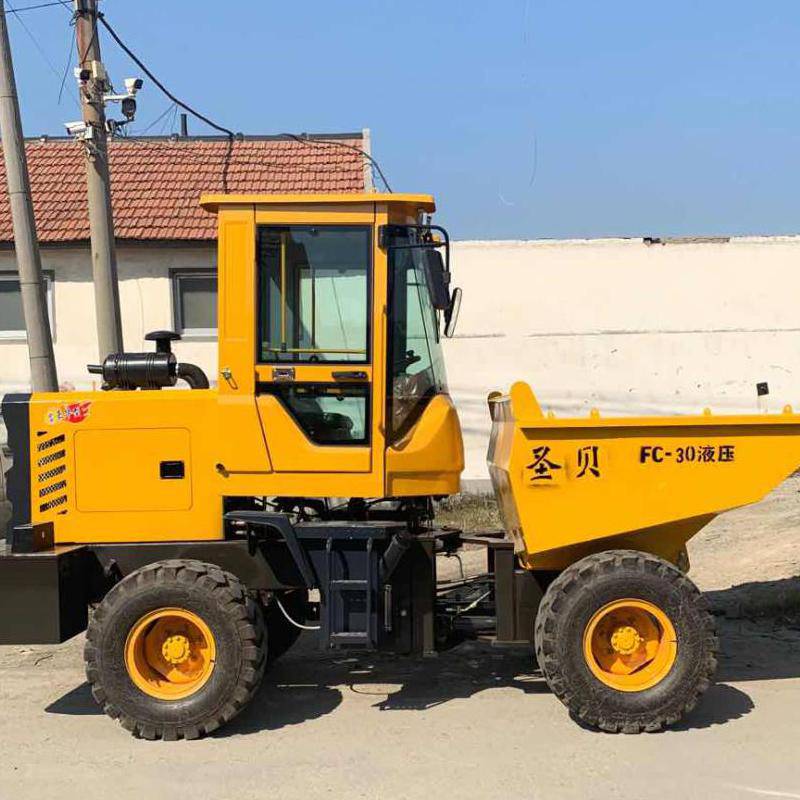 【前卸式翻斗车 短途散料运输翻斗车 工地拉砂浆翻斗车】图片