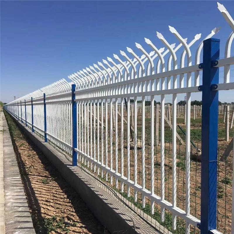 社区院墙护栏小区花园铁艺栅栏园林院墙铁艺护栏