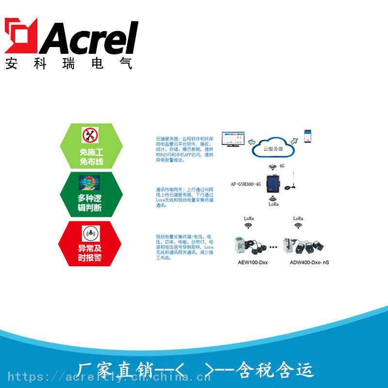 连云港市环保用电监管云平台环保用电监管系统Acrelcloud-3000