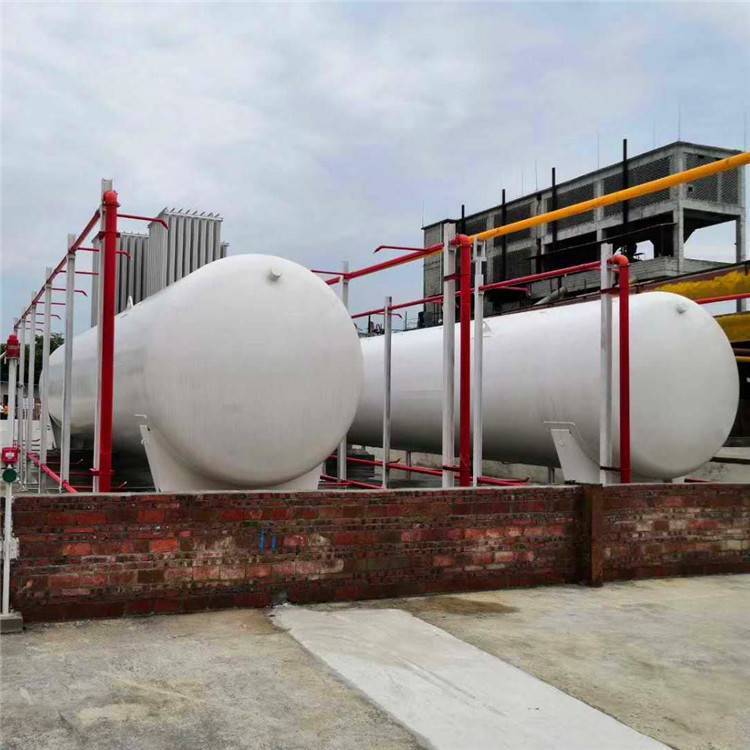 CFW-30液化天然气储罐 卧式储罐厂家 中杰30立方LNG储罐