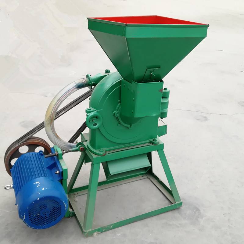 卧式磨面机 五谷杂粮出麸皮磨粉机磨面机 小麦粉碎机 杂粮面粉机