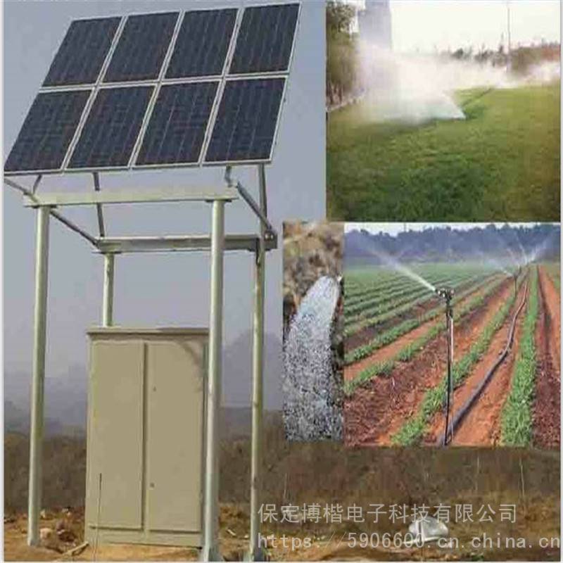 光伏板发电带水泵系统小型太阳能离网发电系统