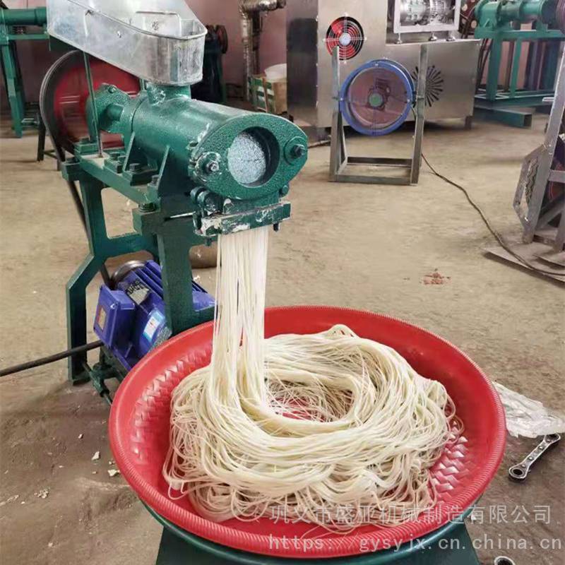 酸浆米线机盛亚自熟米线机商用加工鲜米线机器设备价格