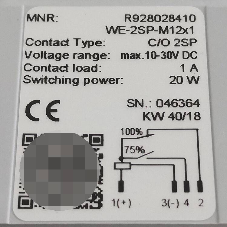 Rexroth//R928028410WE-2SP-M12X1//电子开关