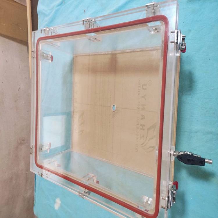 有机玻璃培养箱加工手套箱真空箱静态箱