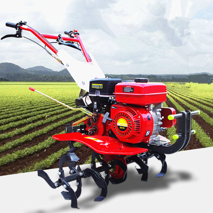小型农用汽油微耕机 多功能二驱旋耕机