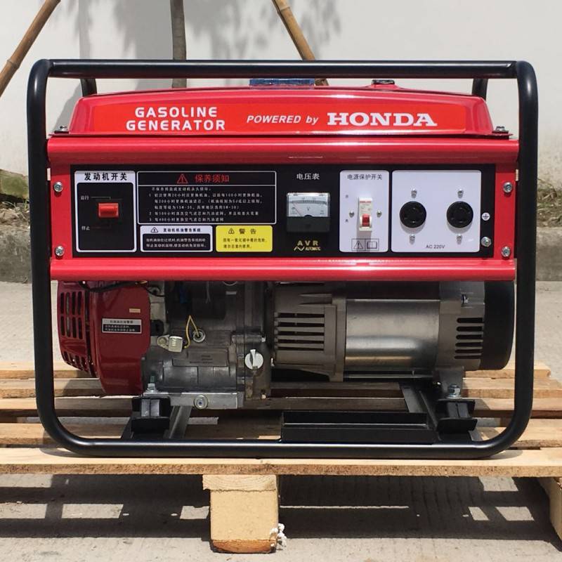 HONDA本田动力5KW单相220V小型工程便携式汽油发电机组