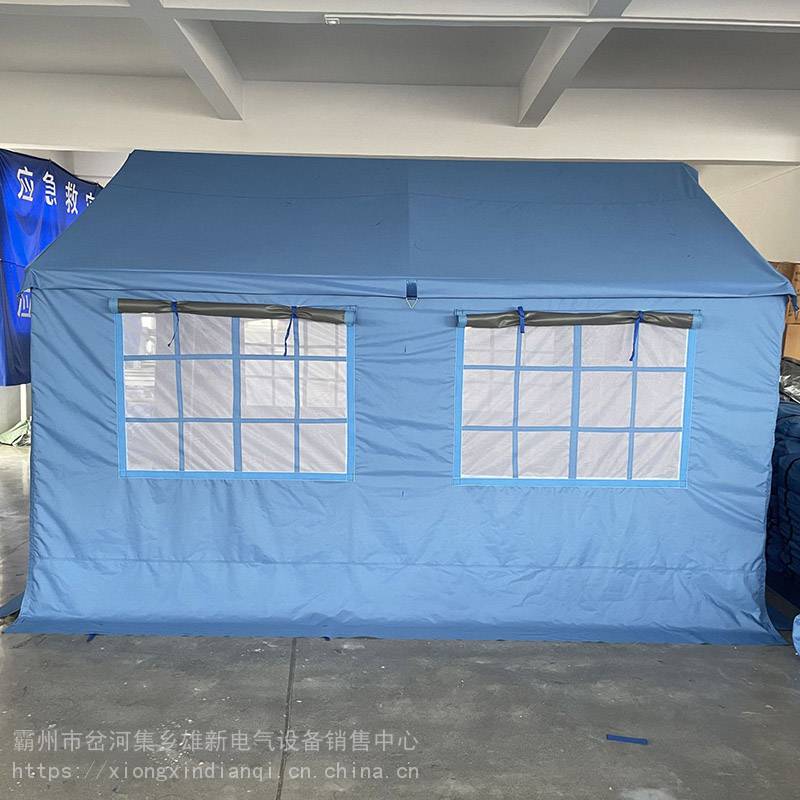 12平米多功能抗震隔离帐篷帐篷帆布搭建迅速单帐篷保暖野营棚