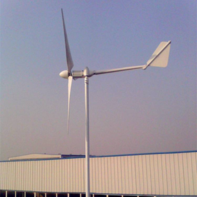 辽宁盖州市楼顶用风力发电机3千瓦风力发电机环保产品