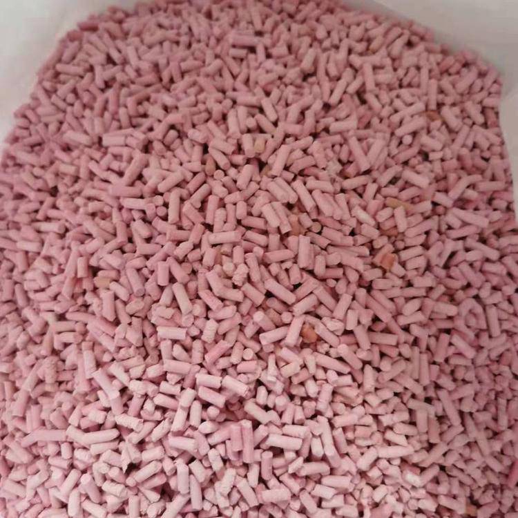 矿用钠石灰是粉红色颗粒25KG/桶特点是多孔疏松状结构