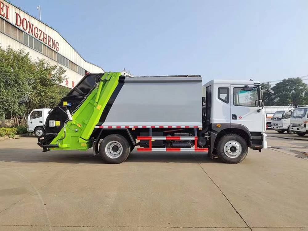 安徽铜陵后装压缩式垃圾车 14方压缩式垃圾车品牌