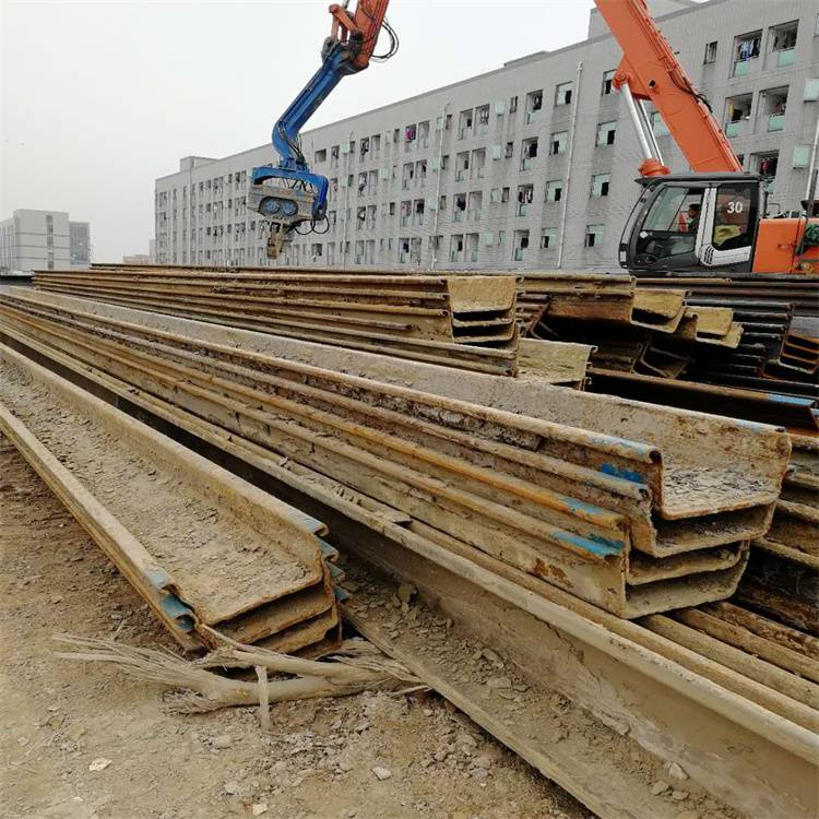 南京沟槽拉森钢板桩施工打钢板桩施工厂家