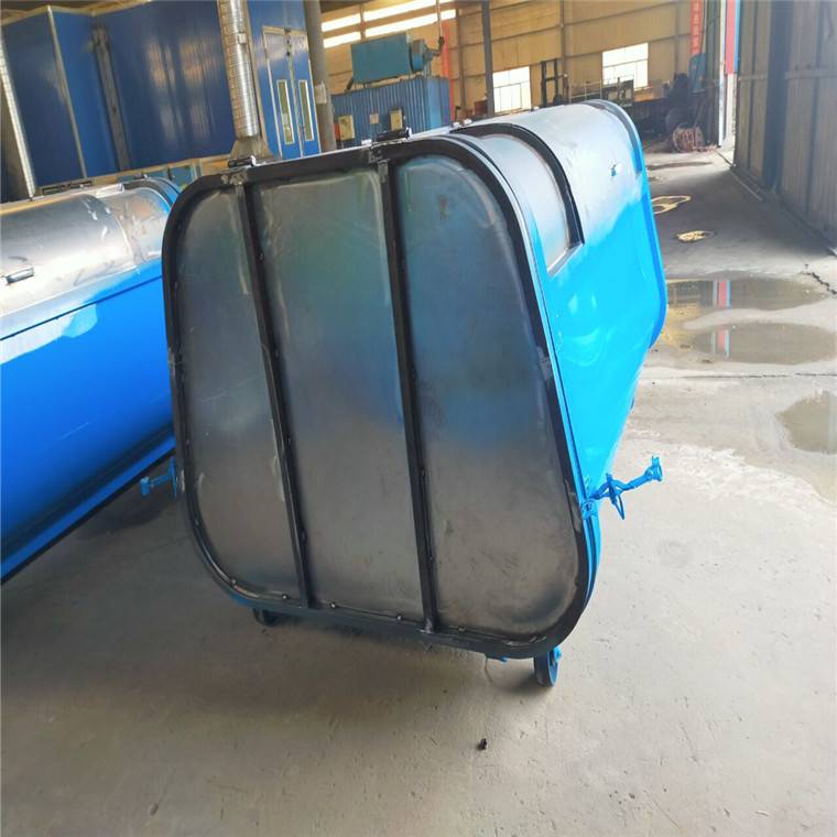 河南铁皮垃圾箱 2方垃圾箱 参数