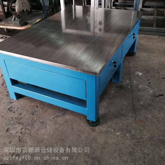 A3钢板台面模具桌重型模具桌生产商模房模具桌定做