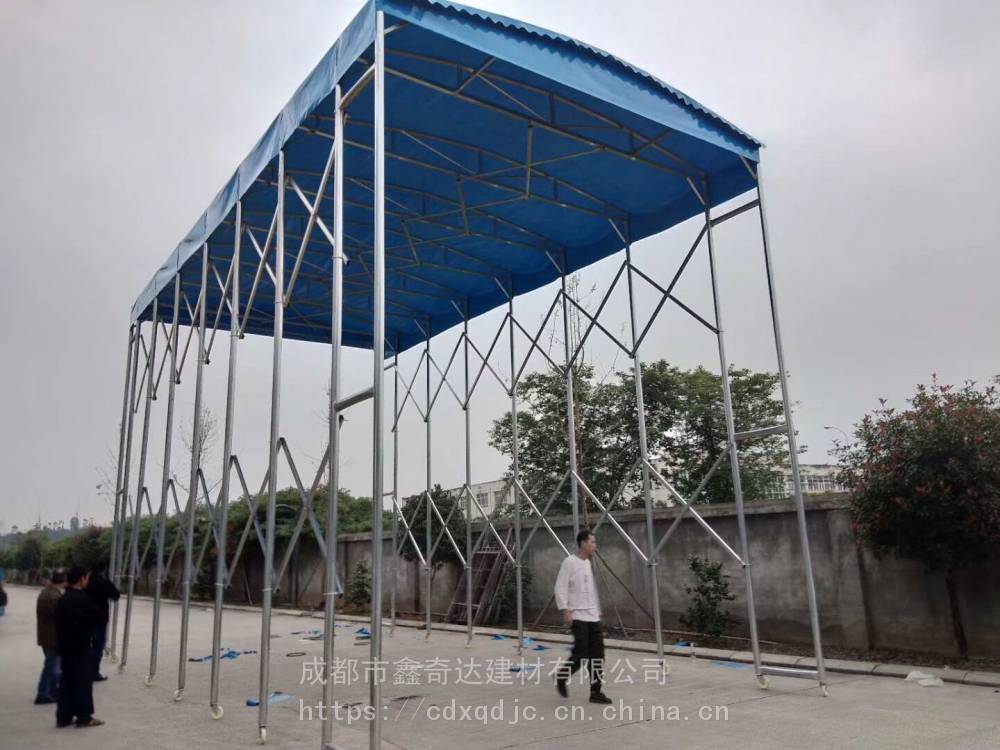 成都市龙泉驿区推拉雨篷移动式雨棚定制免费安装