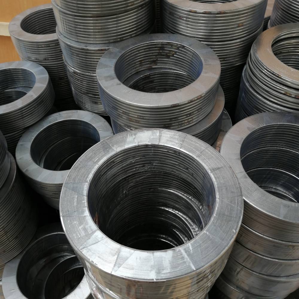 金属缠绕垫片 基本型金属缠绕垫片 不锈钢金属缠绕垫片 内外环金属