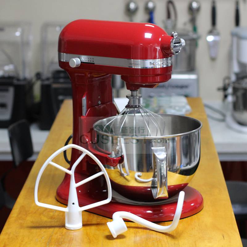 美国厨宝kitchenaid5KSM6583CER厨师机和面机分子冰淇淋搅拌机57L