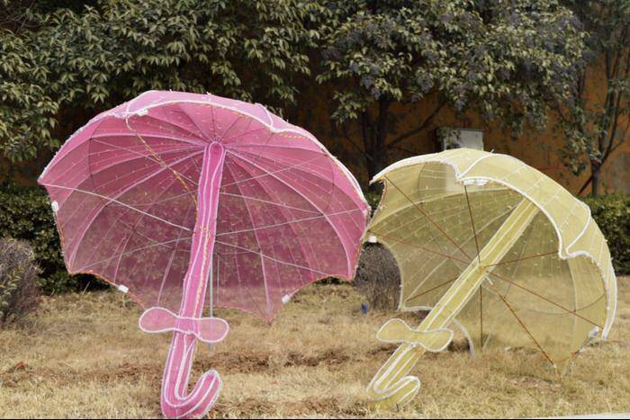 六安 灯杆装饰发光结 地插灯 厂家定制