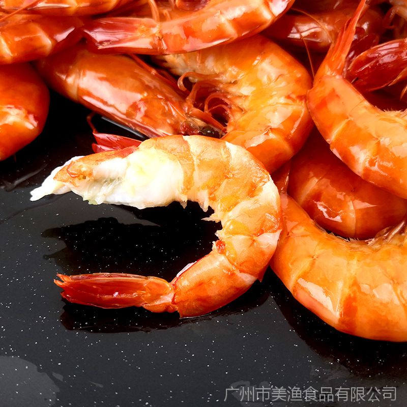 泰国熟冻黑虎虾老虎虾 青明虾 大对虾 黑虎熟虾