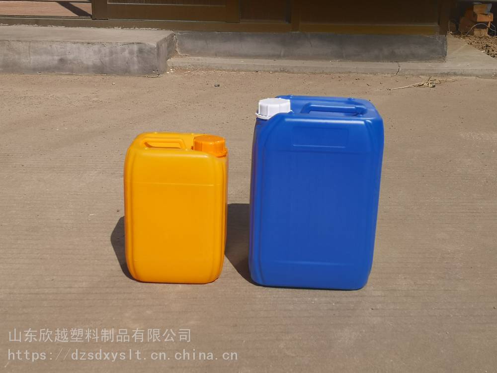 山东批发5升塑料桶化工堆码桶正方形液体桶5公斤包装桶水剂桶